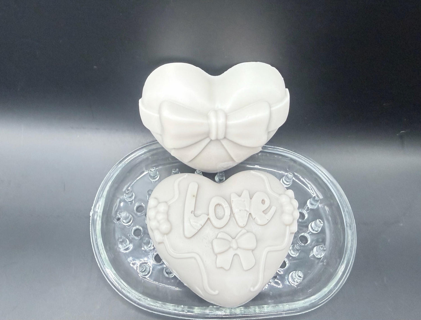 Lavender Vanilla Rose Goat Milk Heart Shape Soap