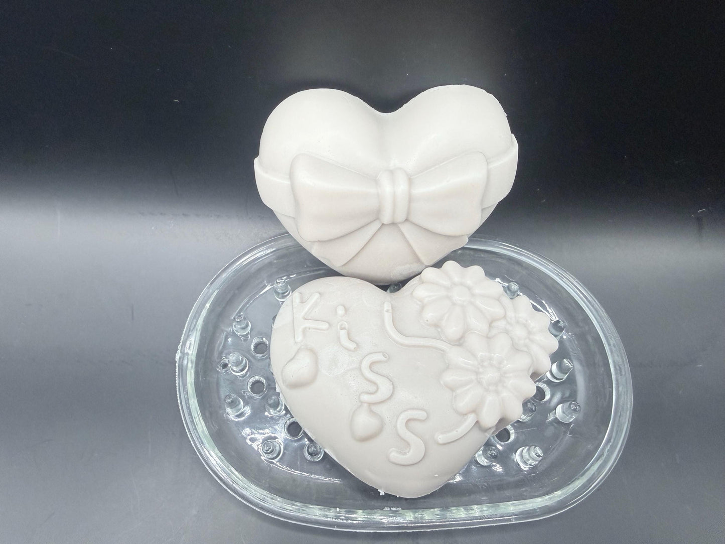 Lavender Vanilla Rose Goat Milk Heart Shape Soap