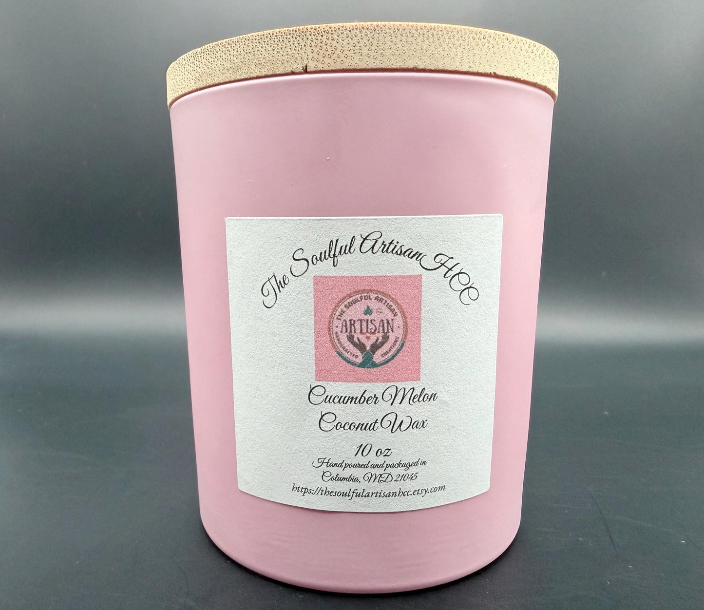 Cucumber Melon Coconut Wax Candles