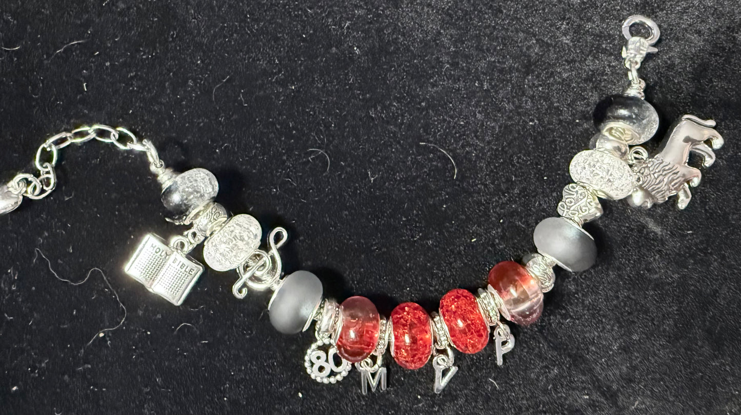 Custom Charm Bracelet — Made to Order