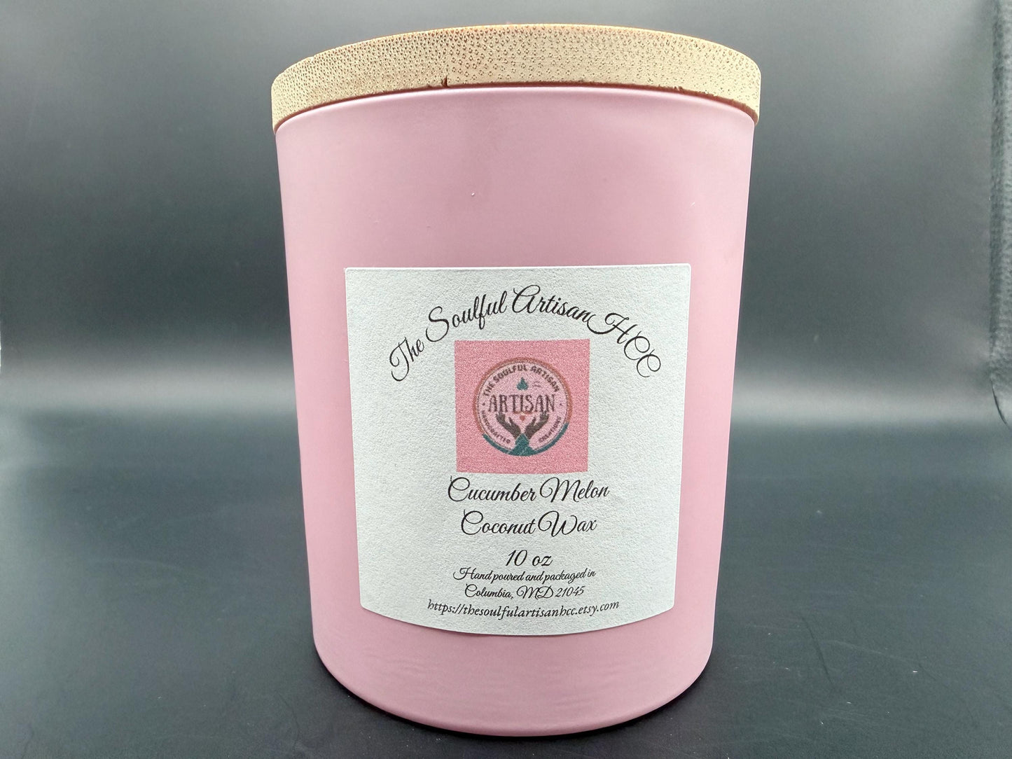Cucumber Melon Coconut Wax Candles