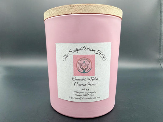 Cucumber Melon Coconut Wax Candles